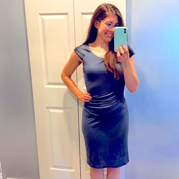 Gray Bodycon Dress - Picture 7 of 8